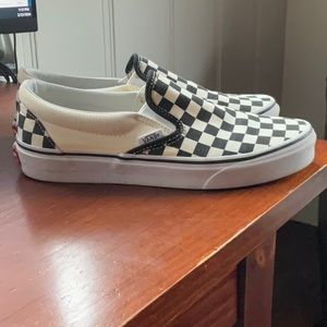 Classic Black/White Checkerboard Vans